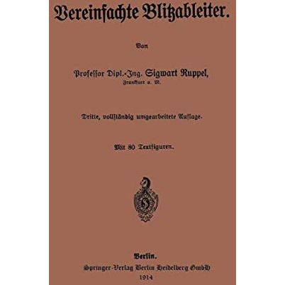 Vereinfachte Blitzableiter [Paperback]