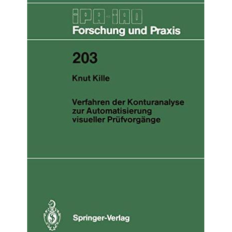 Verfahren der Konturanalyse zur Automatisierung visueller Pr?fvorg?nge [Paperback]