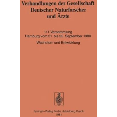 Verhandlungen der Gesellschaft Deutscher Naturforscher und ?rzte [Paperback]