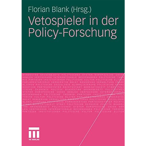 Vetospieler in der Policy-Forschung [Paperback]