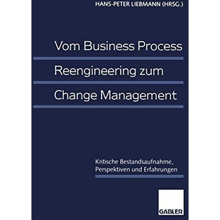 Vom Business Process Reengineering zum Change Management: Kritische Bestandsaufn [Paperback]