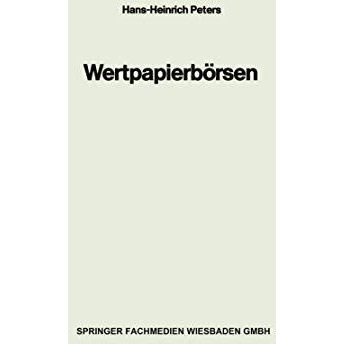 Wertpapierb?rsen [Paperback]