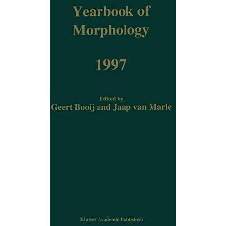 Yearbook of Morphology 1997 [Paperback]