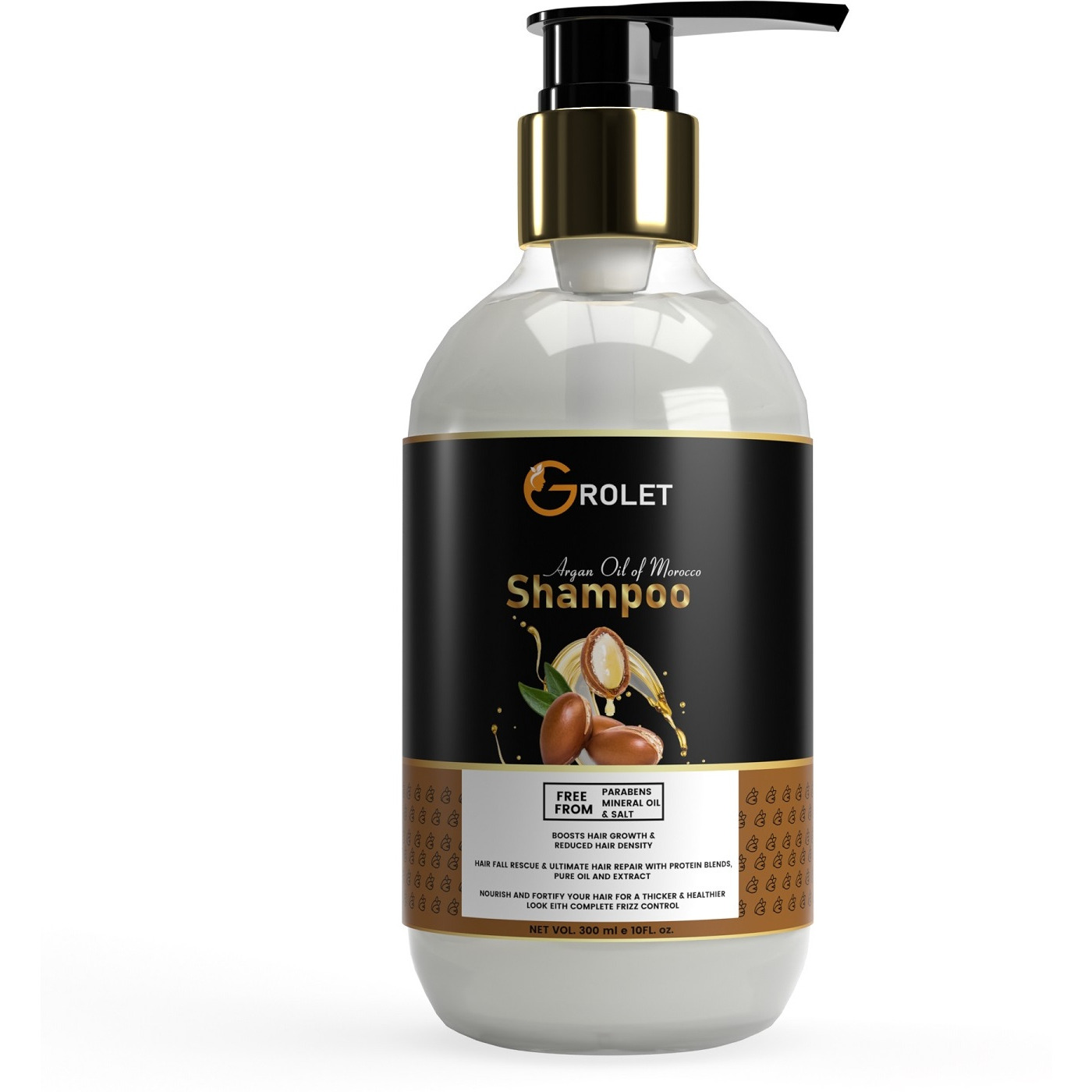 Grolet Argan Oil of Morocco Hydrating Keratin Smooth Shampoo