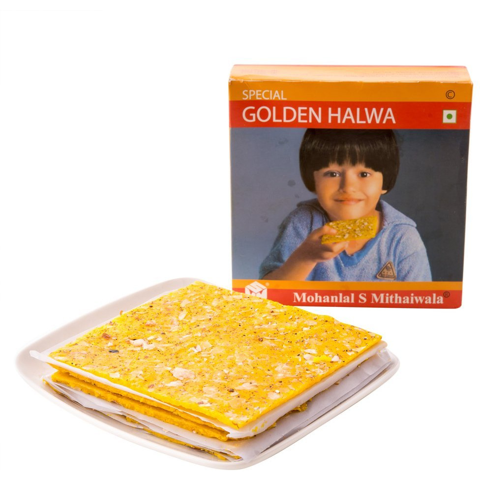 Mohanlal S Mithaiwala Mumbai Golden Halwa, 500g