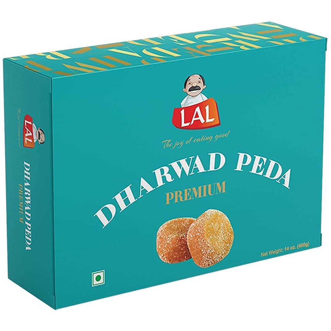 Lal Sweets Authentic Indian Dharwad Peda (400 Gram)