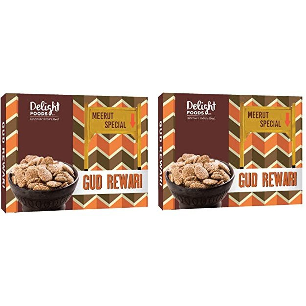 Delight Foods Winter Special Gud Rewri (400g x 2)