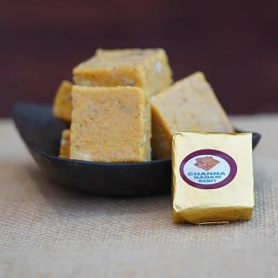 Nathu's chana badam barfi