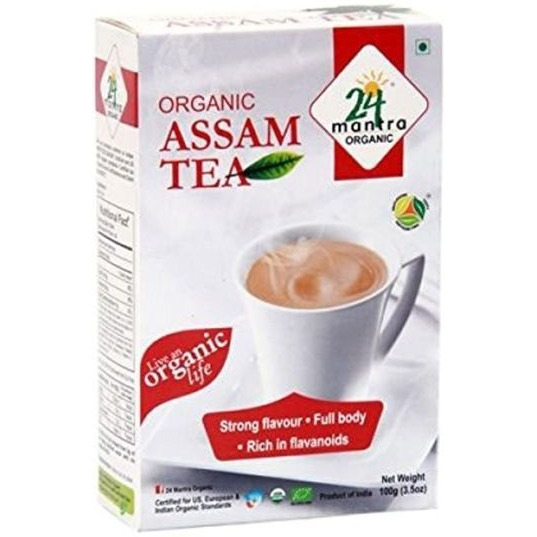 Case of 9 - 24 Mantra Organic Assam Tea - 1 Lb (454 Gm)
