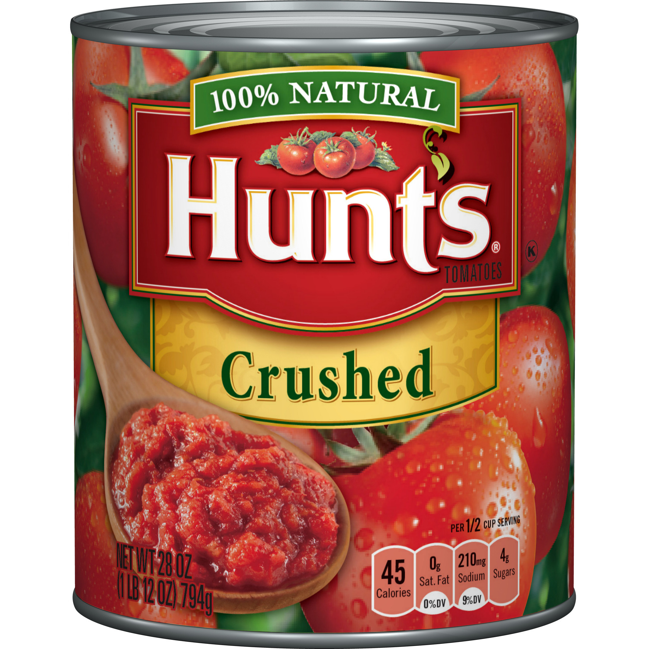 Hunt's Crushed Tomatoes - 800 Gm (1.76 Lb) [50% Off]