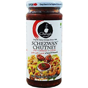 Case of 24 - Ching's Secret Schezwan Chutney - 250 Gm (8.8 Oz)