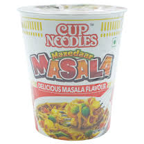 Case of 48 - Nissin Cup Noodles Mazedaar Masala Noodle - 70 Gm (2.45 Oz)