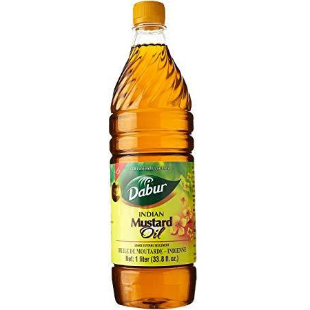 Dabur Mustard Oil - 1 L (33.8 Fl Oz)