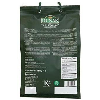 Dunar Elonga Extra Long Basmati Rice - 10 Lb (4.5 Kg)