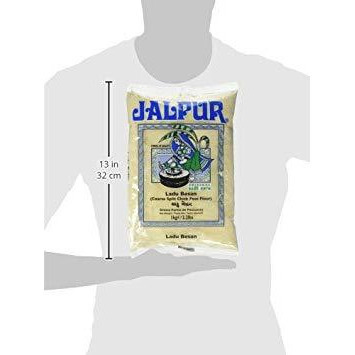 Jalpur Ladu Besan - 1 Kg (2.2 Lb) [50% Off]