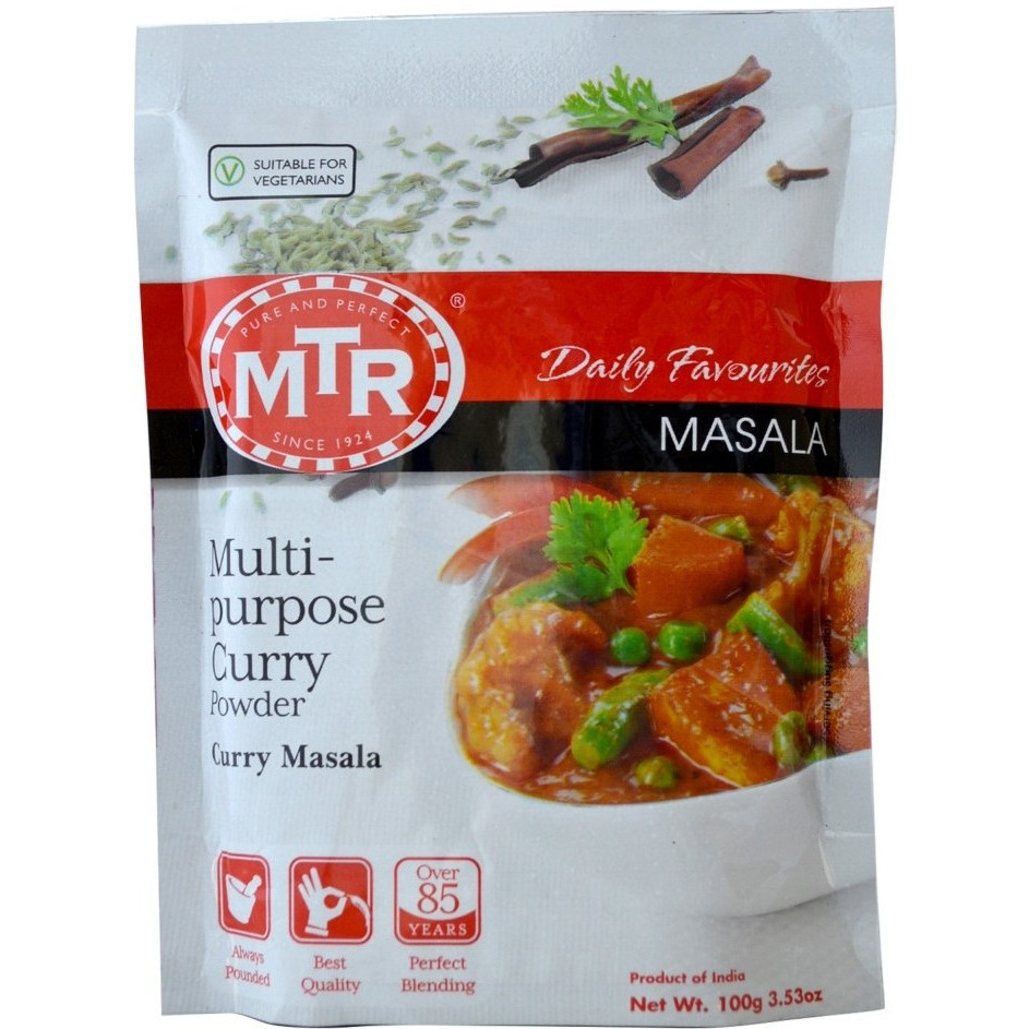 MTR Multi Purpose Curry Powder - 100 Gm (3.5 Oz) [50% Off]