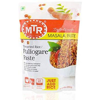 Case of 30 - Mtr Puliogare Paste - 200 Gm (7 Oz) [50% Off]