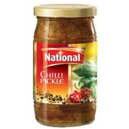 Case of 12 - National Chilli Pickle - 310 Gm (10.93 Oz)