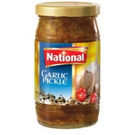 Case of 12 - National Garlic Pickle - 310 Gm (10.93 Oz)