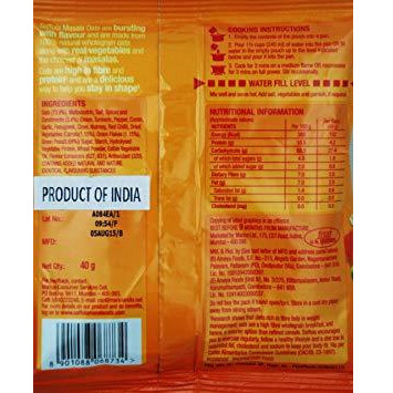 Saffola Masala Oats Classic Masala - 38 Gm (1.3 Oz)