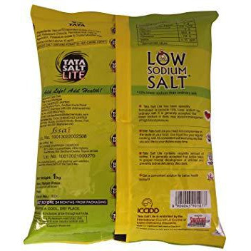 Tata Salt Lite Low Sodium - 1 Kg (2.2 Lb)