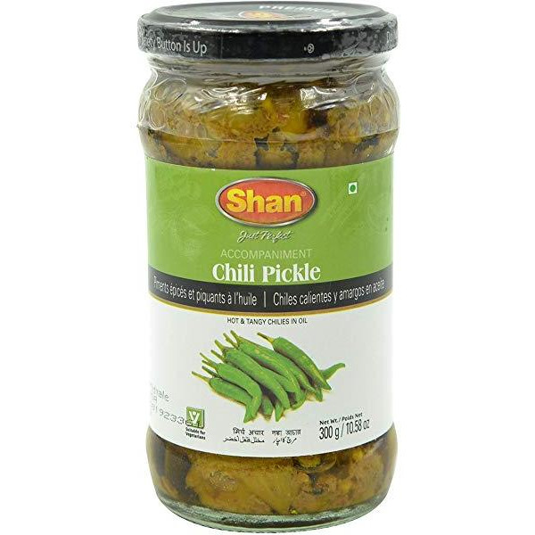Case of 12 - Shan Chilli Pickle - 300 Gm (10.58 Oz)