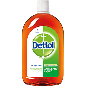Case of 60 - Dettol Antiseptic Disinfectant Liquid - 550 Ml (17 Oz)