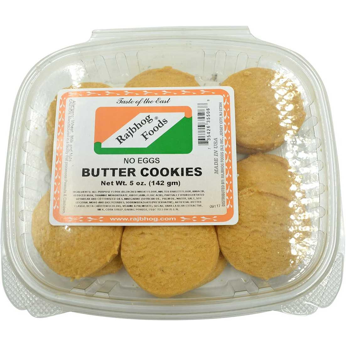 Case of 16 - Rajbhog Butter Cookies - 6 Oz (170 Gm)