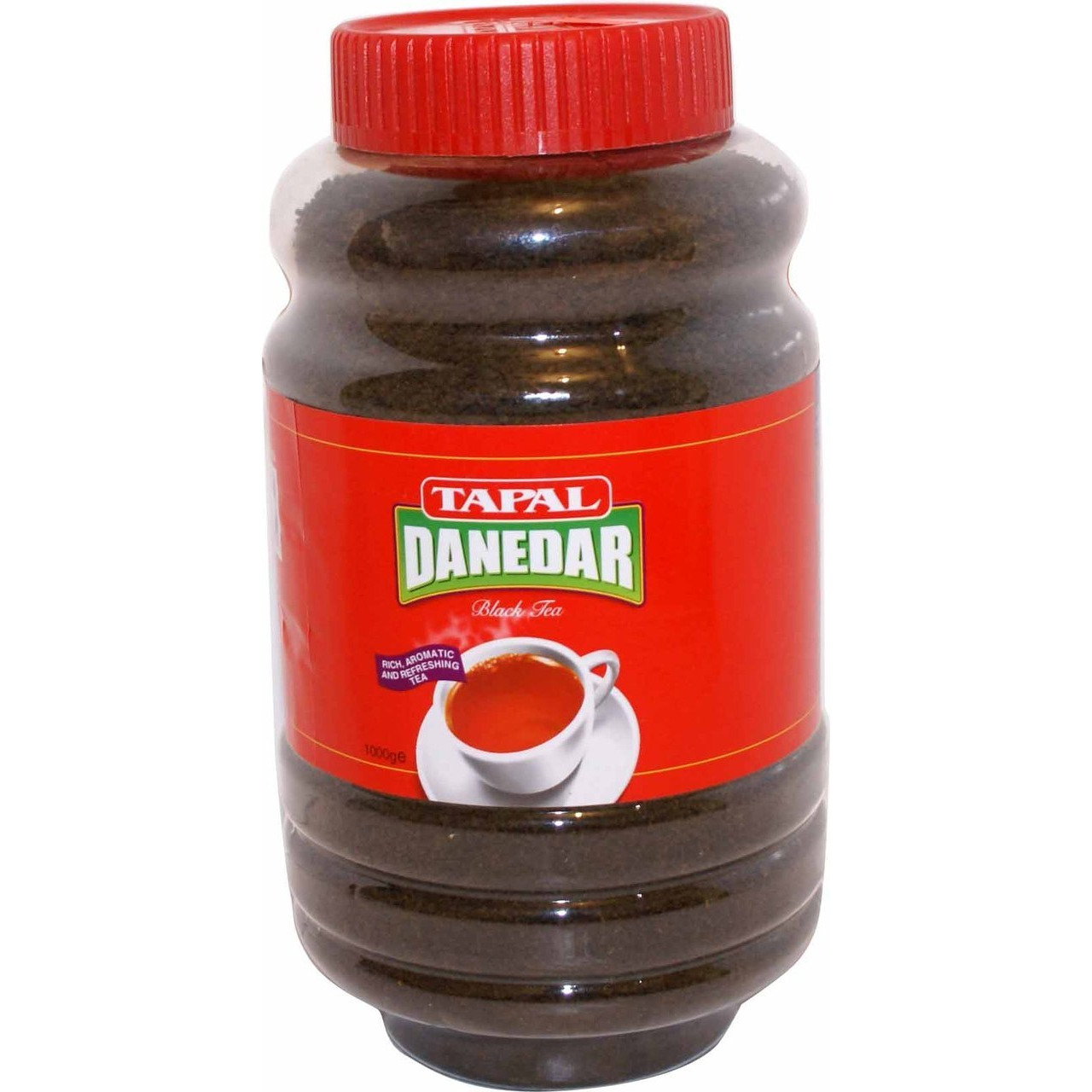 Case of 12 - Tapal Danedar Black Tea Jar - 1 Kg (2.2 Lb)