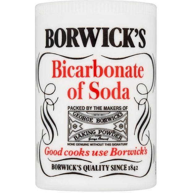 Case of 12 - Borwick's Bicarbonate Of Soda - 100 Gm (3 Oz)