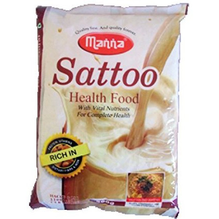 Case of 20 - Manna Sattoo Health Food - 500 Gm (1.1 Lb)