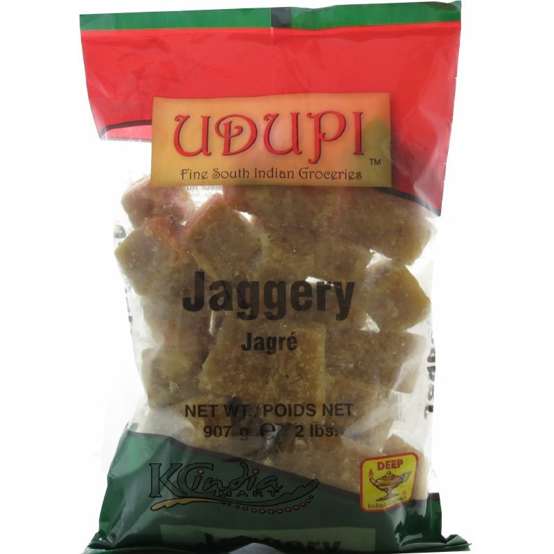 Case of 20 - Deep Southindia Jaggery Squares - 2 Lb (907 Gm )