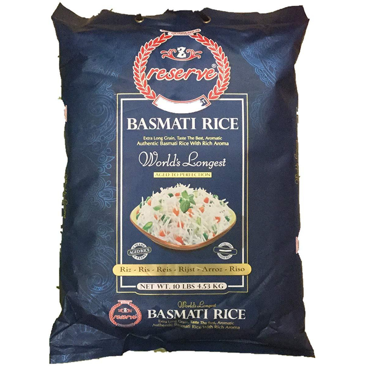 Case of 1 - Reserve Basmati Rice - 10 Lb