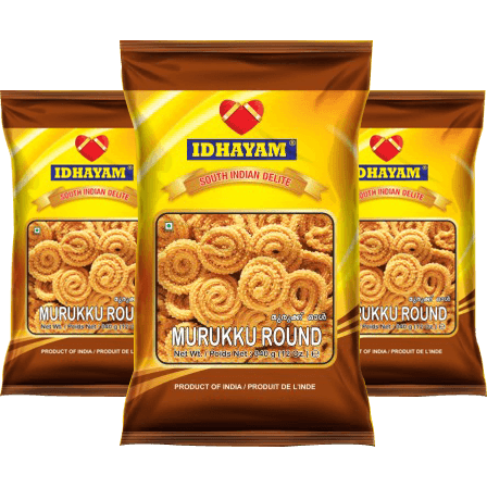 Idhayam Butter Murukku - 340 Gm (12 Oz)