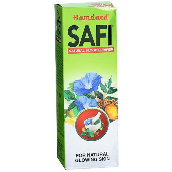 Case of 10 - Hamdard Safi Dietary Supplement Syrup - 200 Ml (7 Fl Oz)