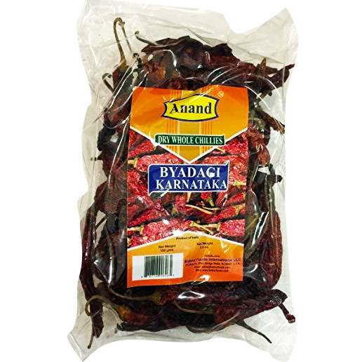 Case of 10 - Anand Dry Whole Chillies Karnataka Byadagi - 400 Gm (14.08 Oz)