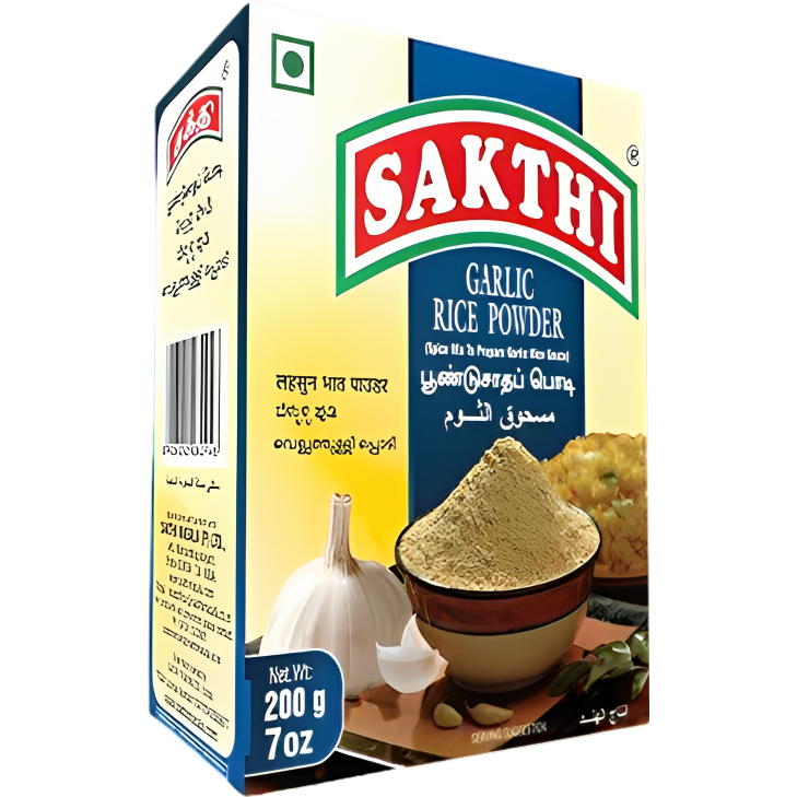 Case of 10 - Sakthi Garlic Rice Powder - 200 Gm (7 Oz)