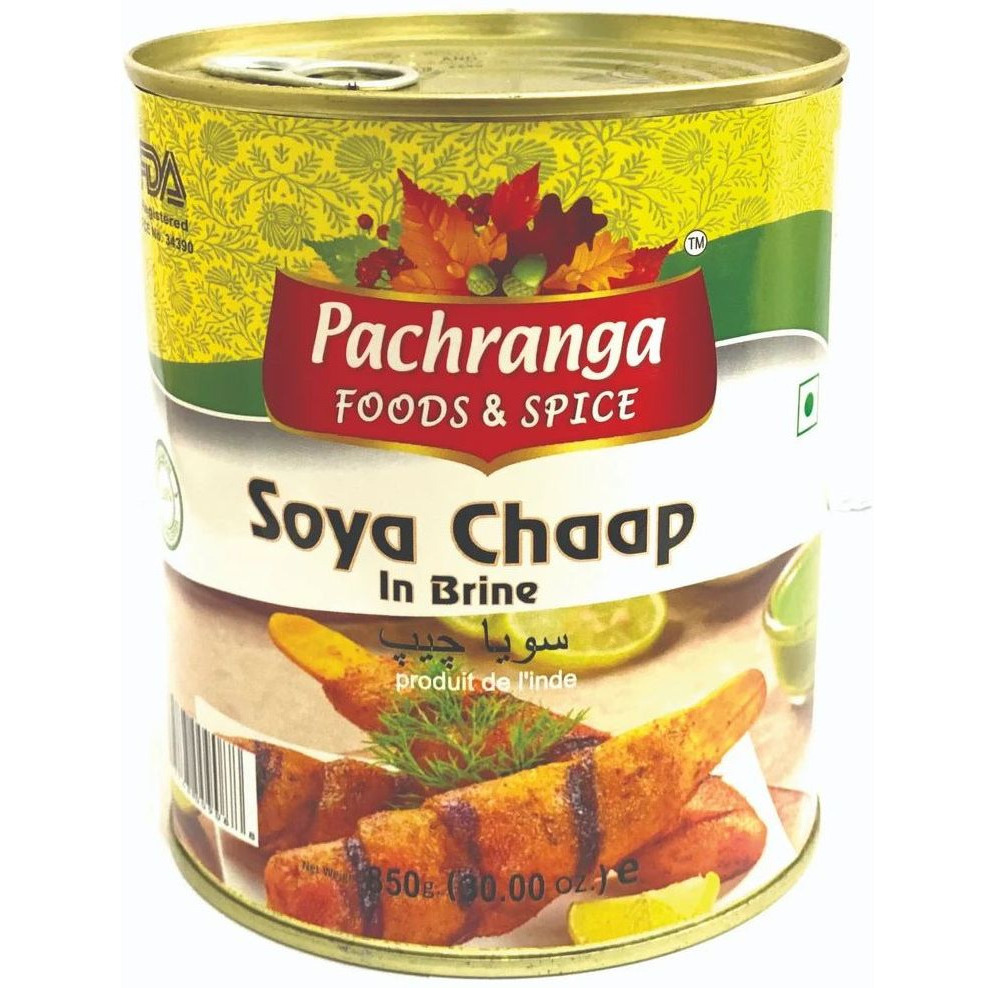 Case of 12 - Pachranga Foods Soya Chaap - 850 Gm (1.87 Lb)