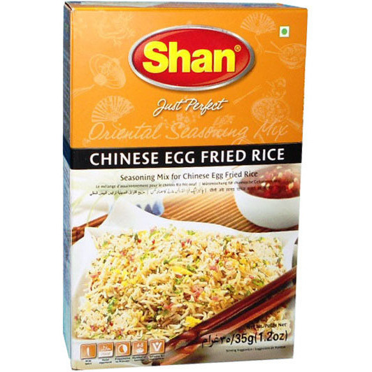 Case of 12 - Shan Chinese Egg Fried Rice Masala - 35 Gm (1.2 Oz)