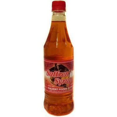 Case of 12 - Kalvert's Saffron Syrup - 700 Ml (23.5 Fl Oz)