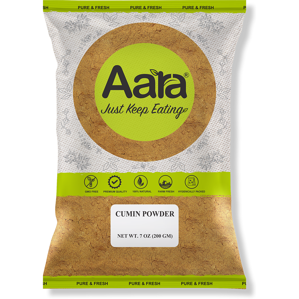 Case of 20 - Aara Premium Cumin Powder - 200 Gm (7 Oz)