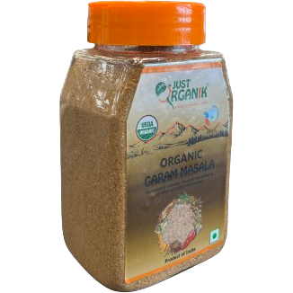 Case of 12 - Just Organik Organic Garam Masala - 175 Gm (6.17 Oz)