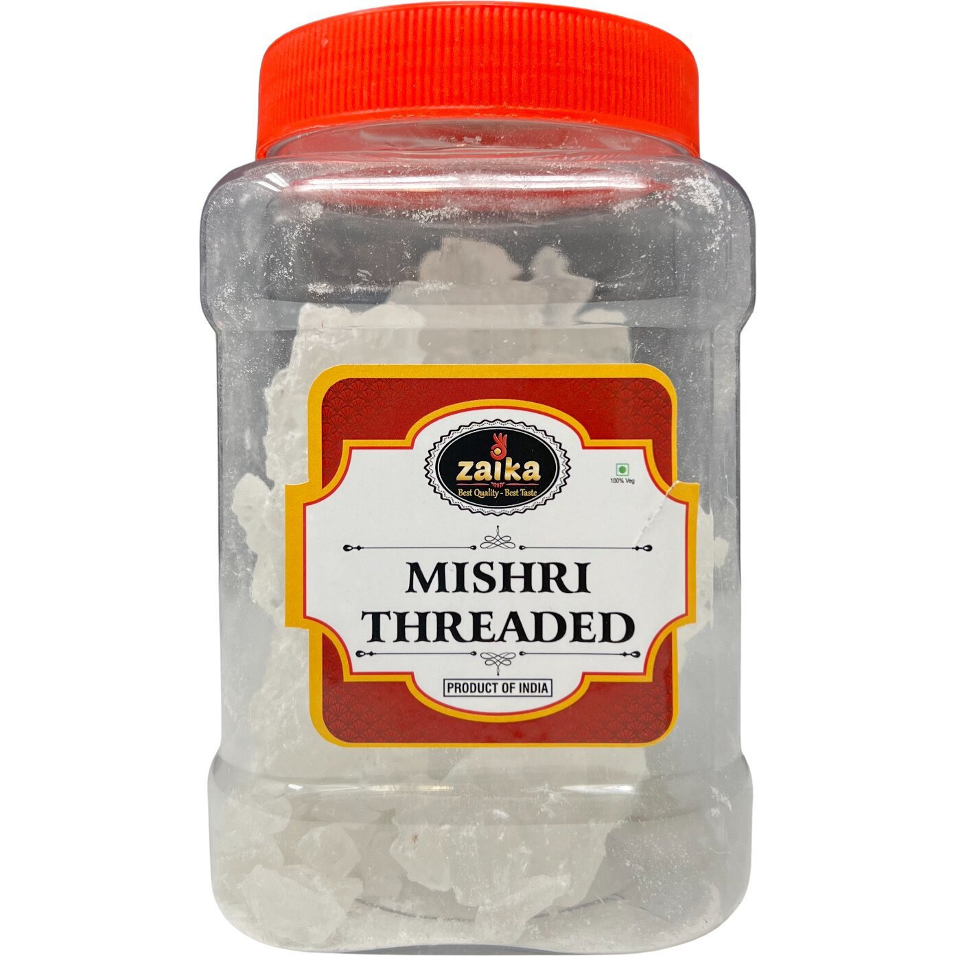 Case of 20 - Zaika Mishri Threaded - 7 Oz (200 Gm)