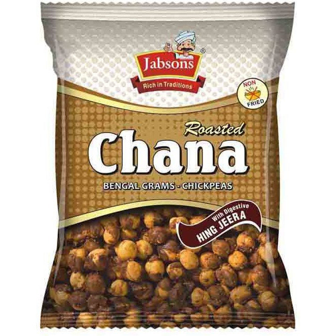 Case of 24 - Jabsons Roasted Chana Hing Jeera - 150 Gm (5.29 Oz)