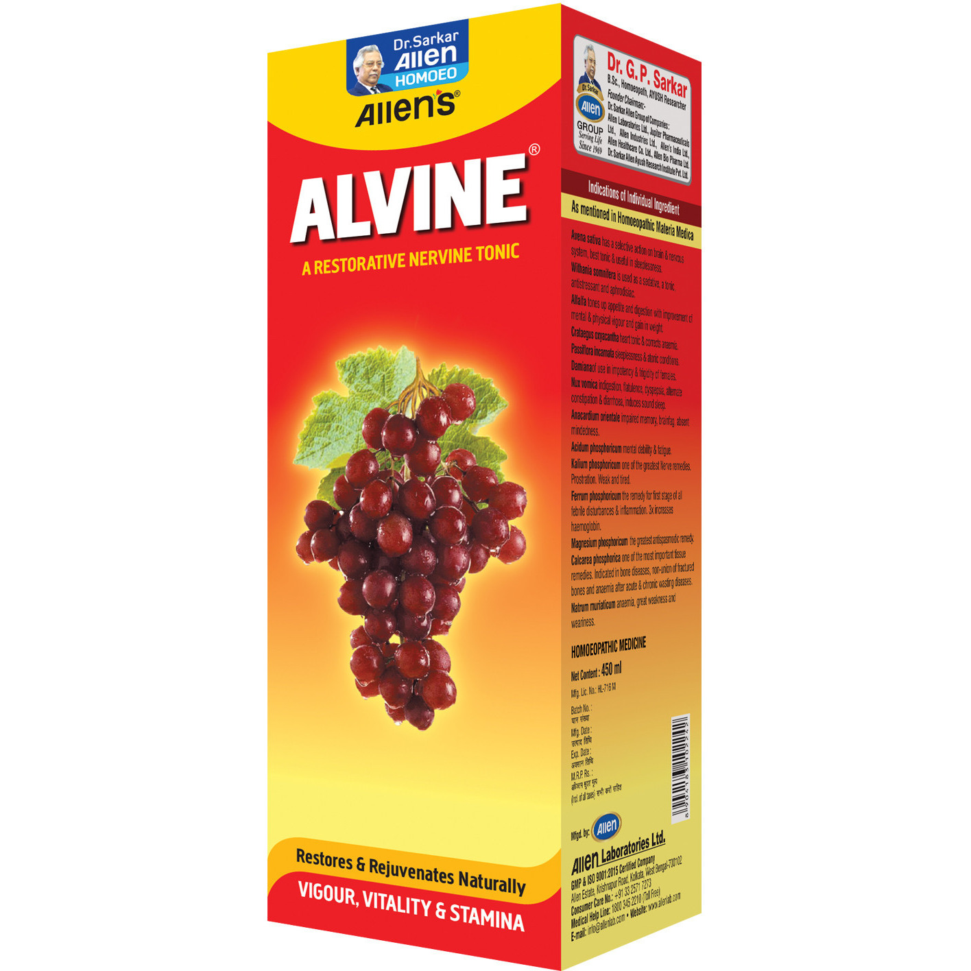 Allen Laboratories Alvine 450 ml