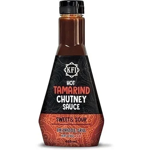 KFI Hot Tamarind Chutney Sauce (15.4 fl oz bottle)