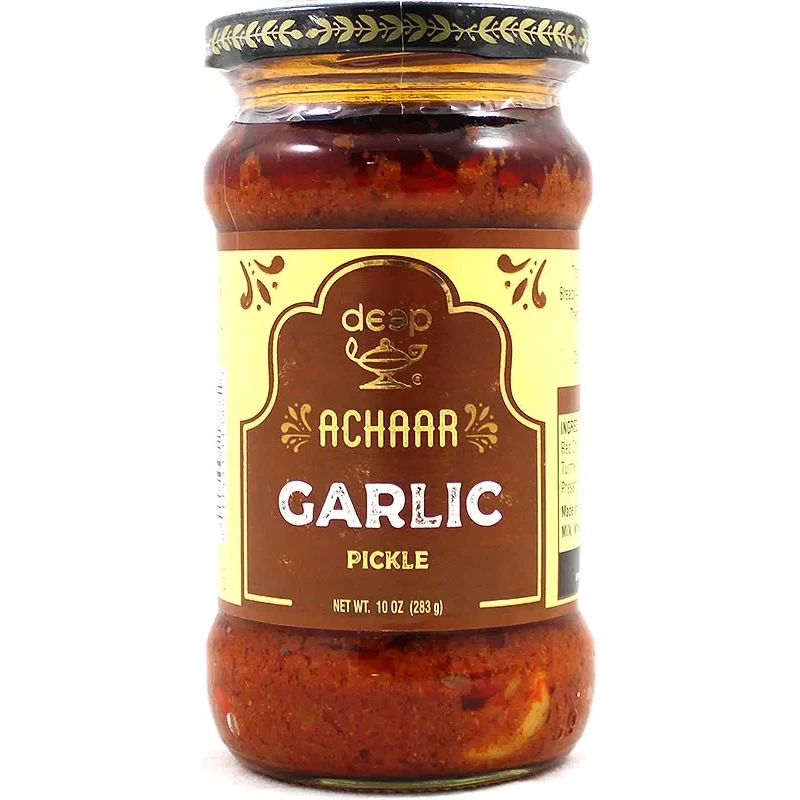 Deep Garlic Pickle / Relish (10 oz bottle)