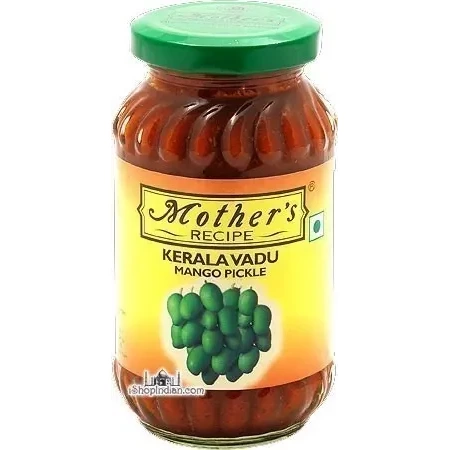 Mother's Recipe Kerala Vadu Mango Pickle (10.5 oz bottle)