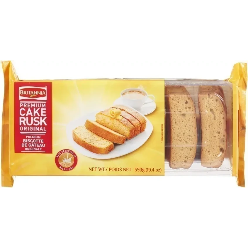 Britannia Premium Cake Rusk - Original (19.4 oz pack)