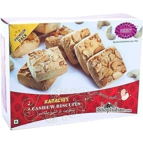 Karachi Bakery Cashe Biscuits (14 oz box)